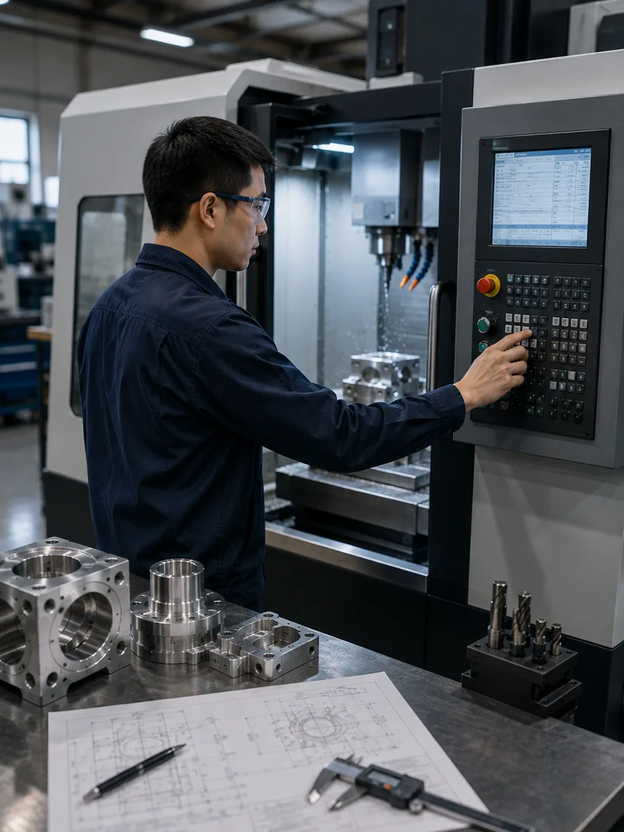 CNC workshop supporting repeat production