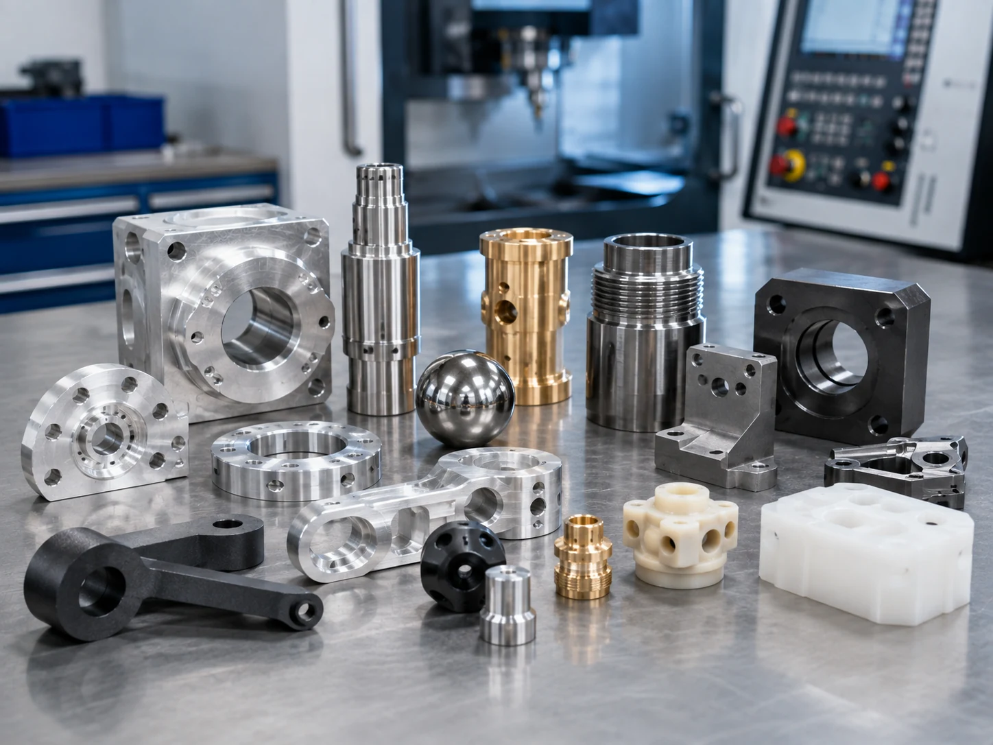 Other specified machined material components